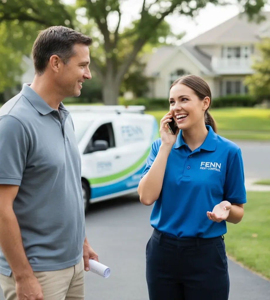 Fenn Pest Control customer support in Fillmore